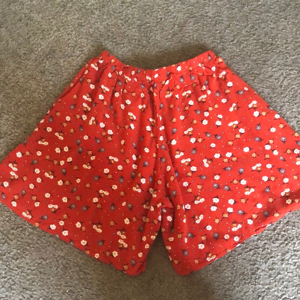 Red shorts